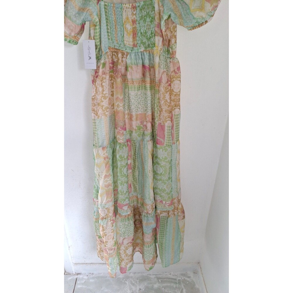 Jessica Simpson Women's Emmory Tiered Maxi Dress, Sizes XS - Picture 10 of 16